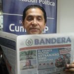 Encuentro del periódico Bandera con el ex Presidente de Ecuador, Coronel Lucio Gutiérrez