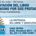 22 de Julio: Presentación del libro «Peronismo por sus protagonistas» en Casa Patria