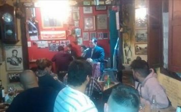 Se presentó el nuevo libro de Juan Cruz Castiñeiras en centro tradicionalista Pulpería La Federal en Campana