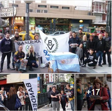 Domingo militante: Gran operativo de difusión de Bandera Vecinal en Capital