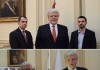 Encuentro de Bandera con el Embajador de Perú en Argentina