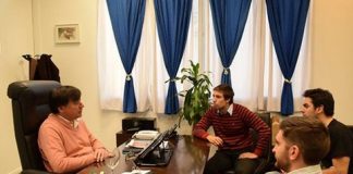 El Rector de la Universidad Nacional de Avellaneda recibió al equipo del periódico Bandera