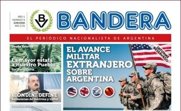 Apareció Bandera Nº 9: «El avance militar extranjero sobre Argentina» (Informe reservado)