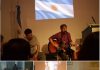 Mucha juventud y fervor nacionalista en el recital de Martín Lahr en Casa Patria